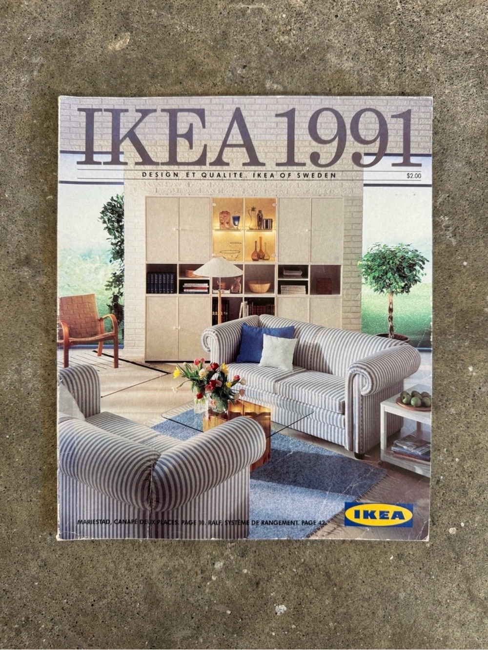 Rare IKEA 1991 Catalog - French Canadian